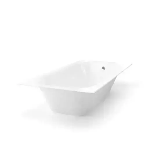Simple White Bathtub