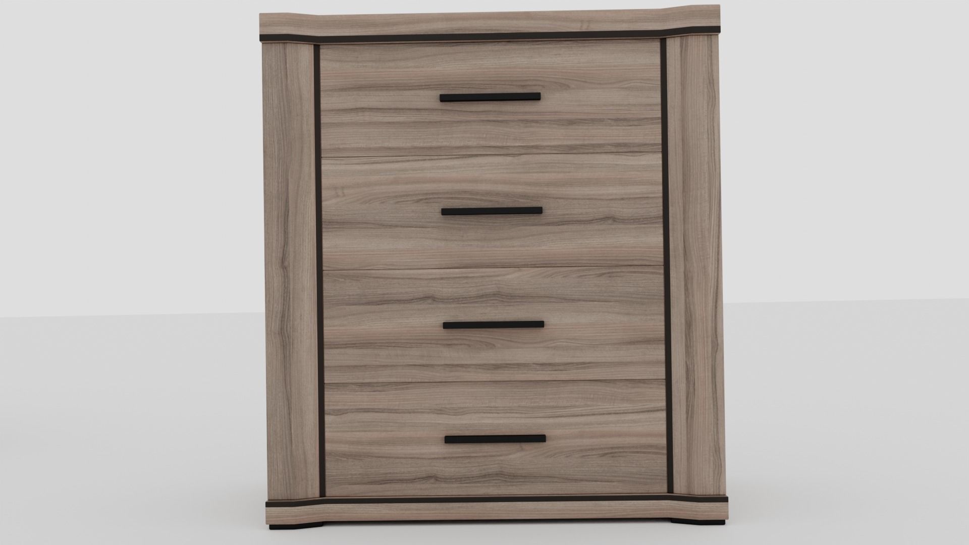 Pack  2Tv cabinet - commode 3D model_4