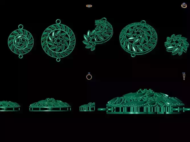 Pendant Set 1 ornament