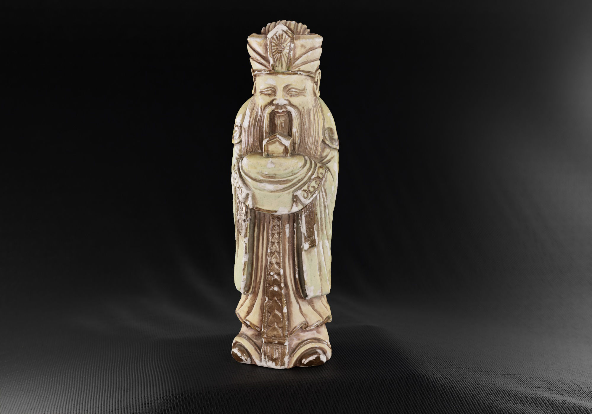 Decoration - Chinese Statue 01 - Low-poly 3D model_18