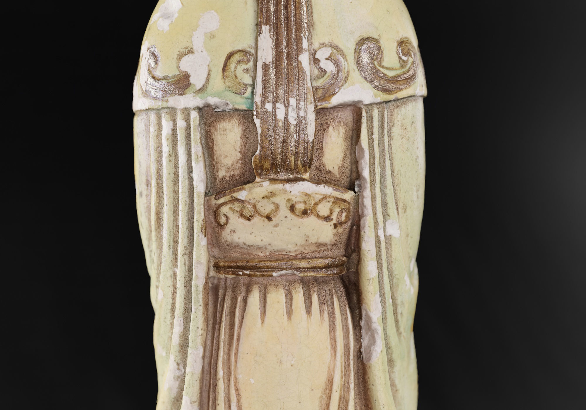 Decoration - Chinese Statue 01 - Low-poly 3D model_48