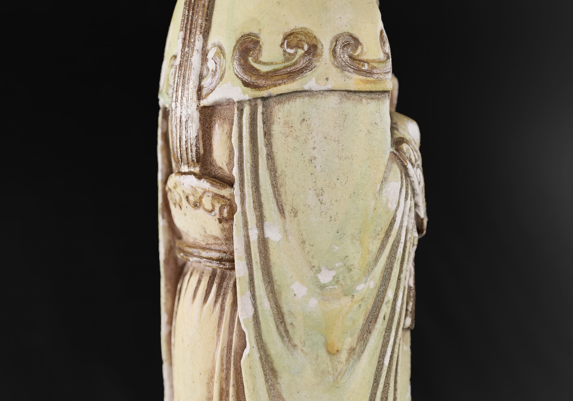 Decoration - Chinese Statue 01 - Low-poly 3D model_46