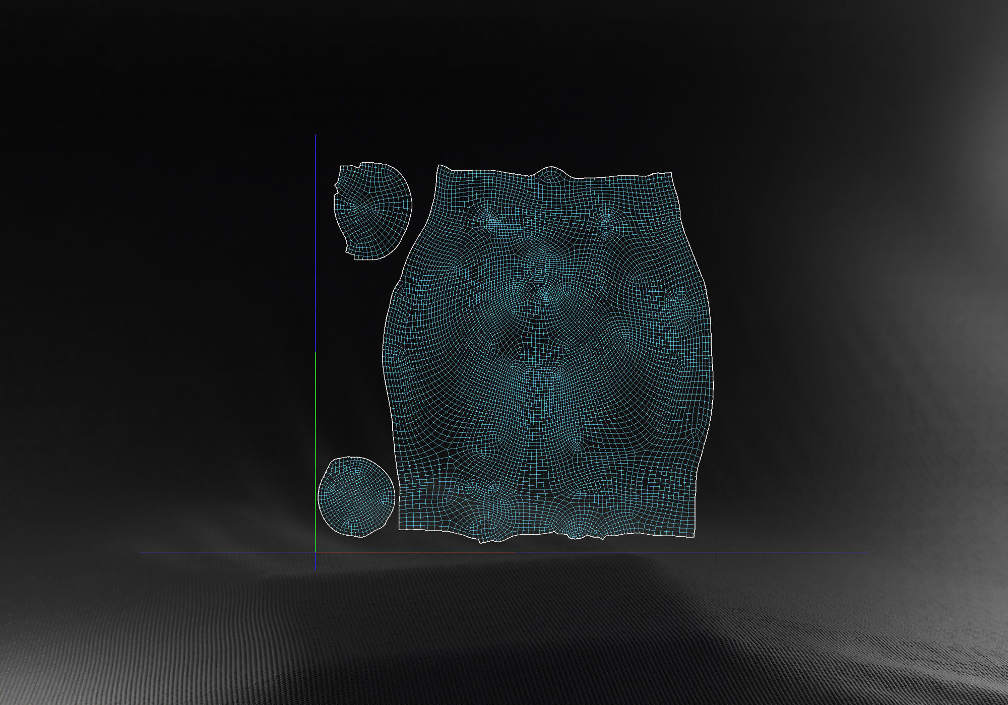 Decoration - Chinese Statue 01 - Low-poly 3D model_79