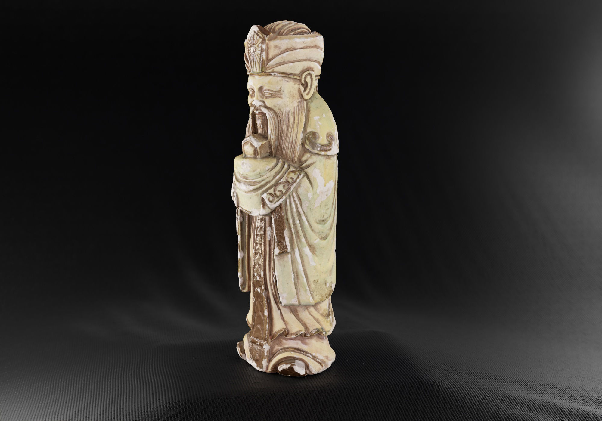Decoration - Chinese Statue 01 - Low-poly 3D model_16