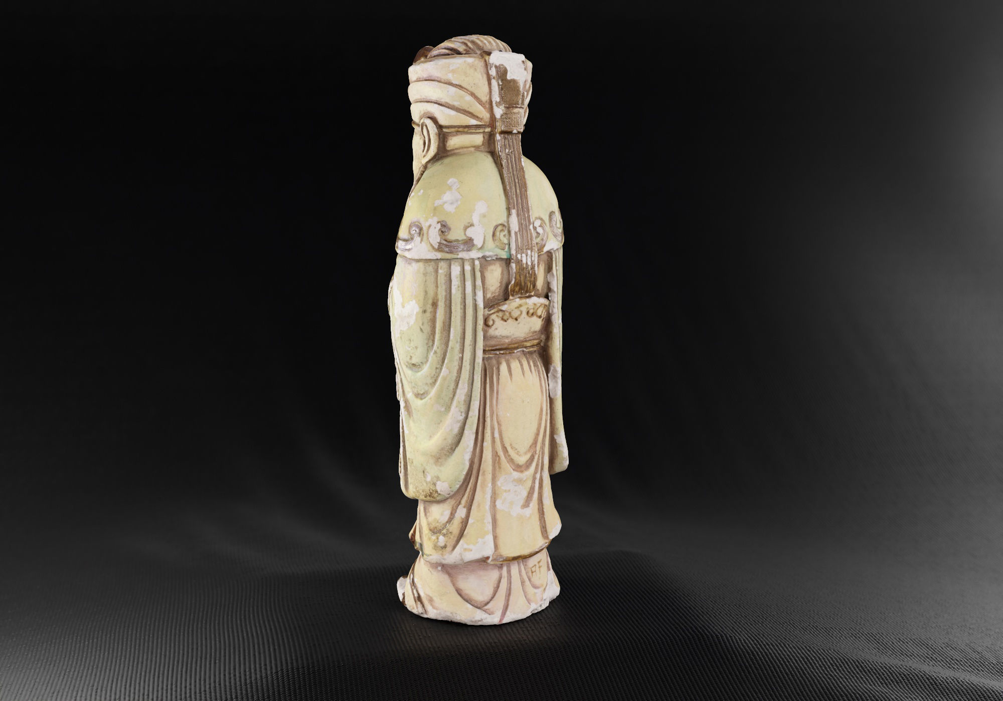 Decoration - Chinese Statue 01 - Low-poly 3D model_11