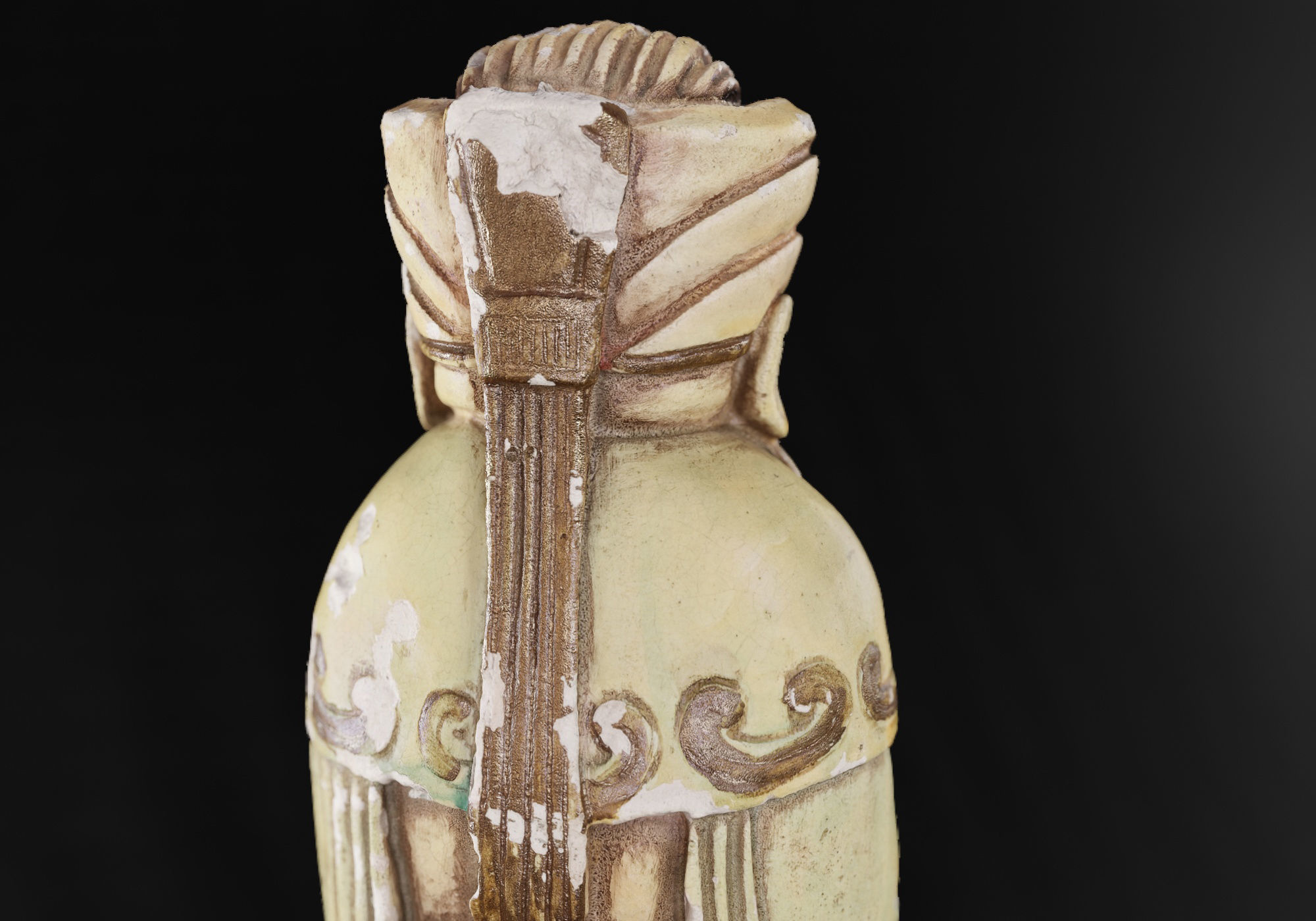 Decoration - Chinese Statue 01 - Low-poly 3D model_29