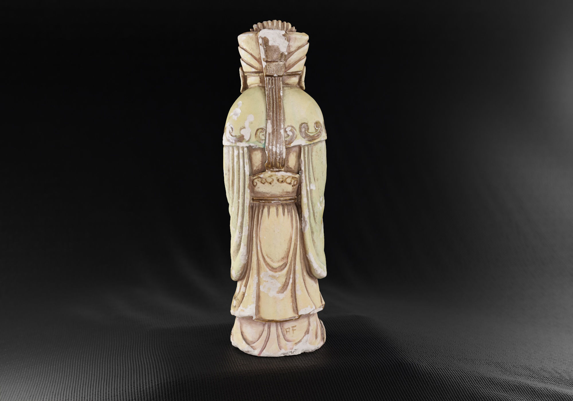 Decoration - Chinese Statue 01 - Low-poly 3D model_9