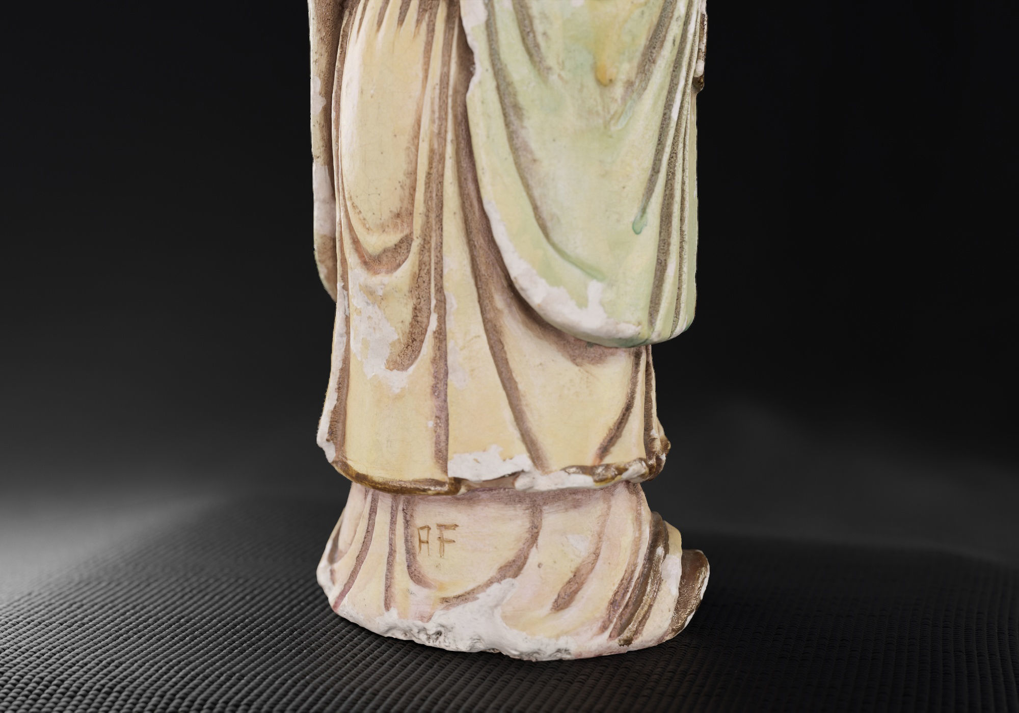 Decoration - Chinese Statue 01 - Low-poly 3D model_67