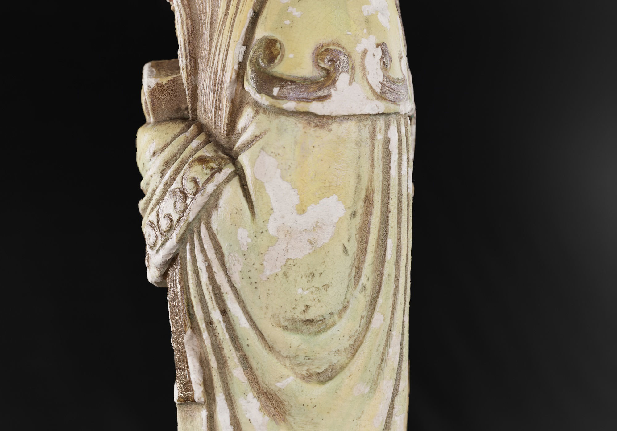 Decoration - Chinese Statue 01 - Low-poly 3D model_53