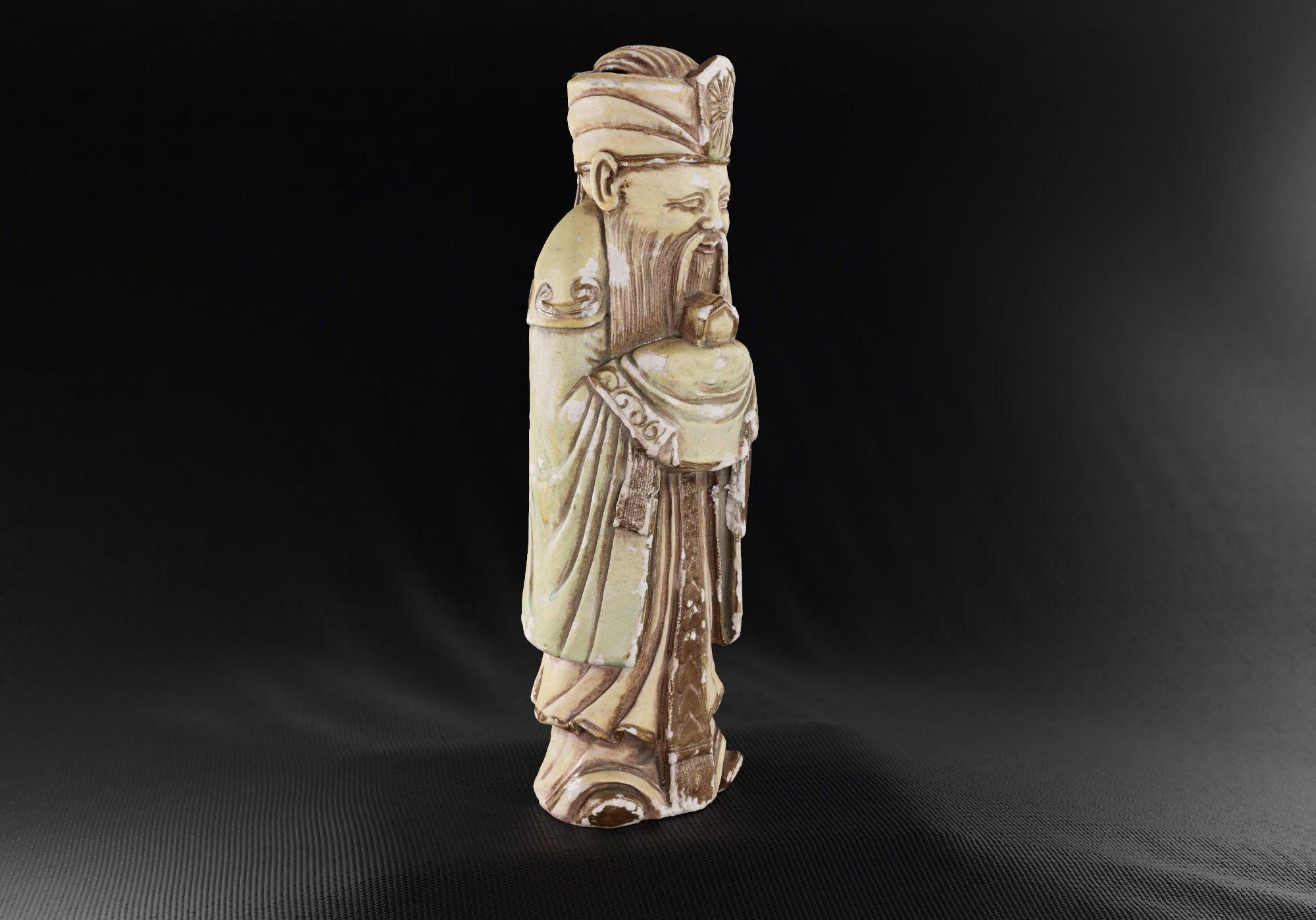 Decoration - Chinese Statue 01 - Low-poly 3D model_2