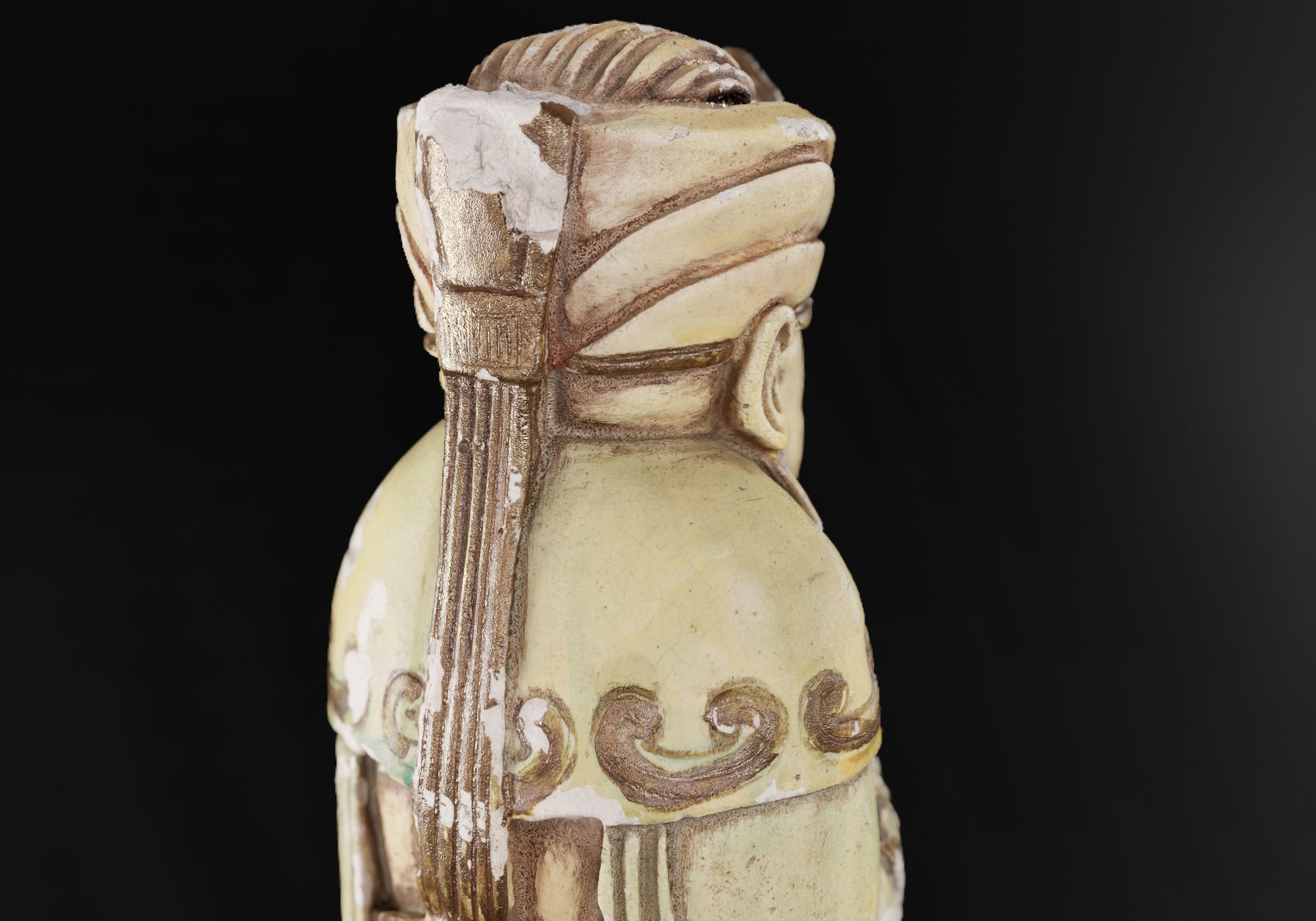 Decoration - Chinese Statue 01 - Low-poly 3D model_28