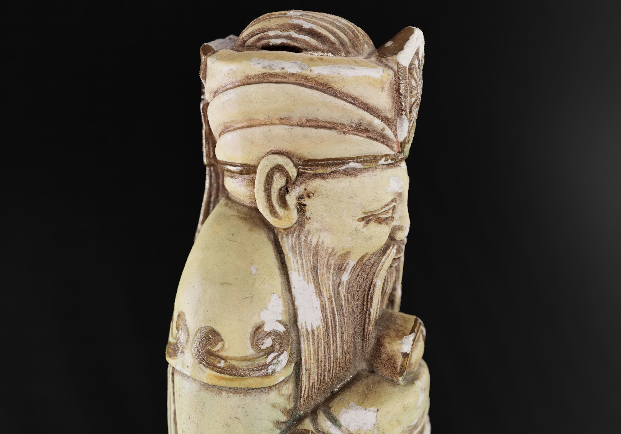 Decoration - Chinese Statue 01 - Low-poly 3D model_24