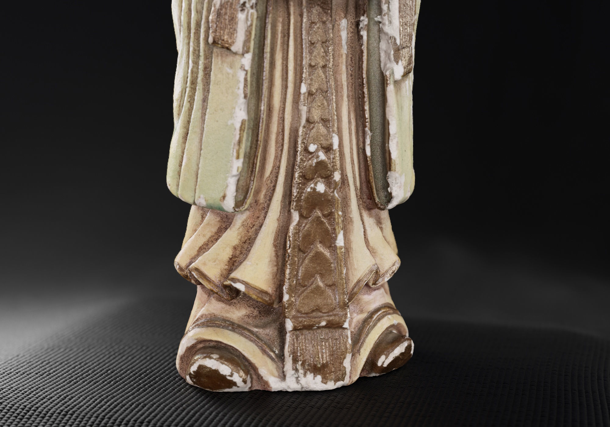 Decoration - Chinese Statue 01 - Low-poly 3D model_61