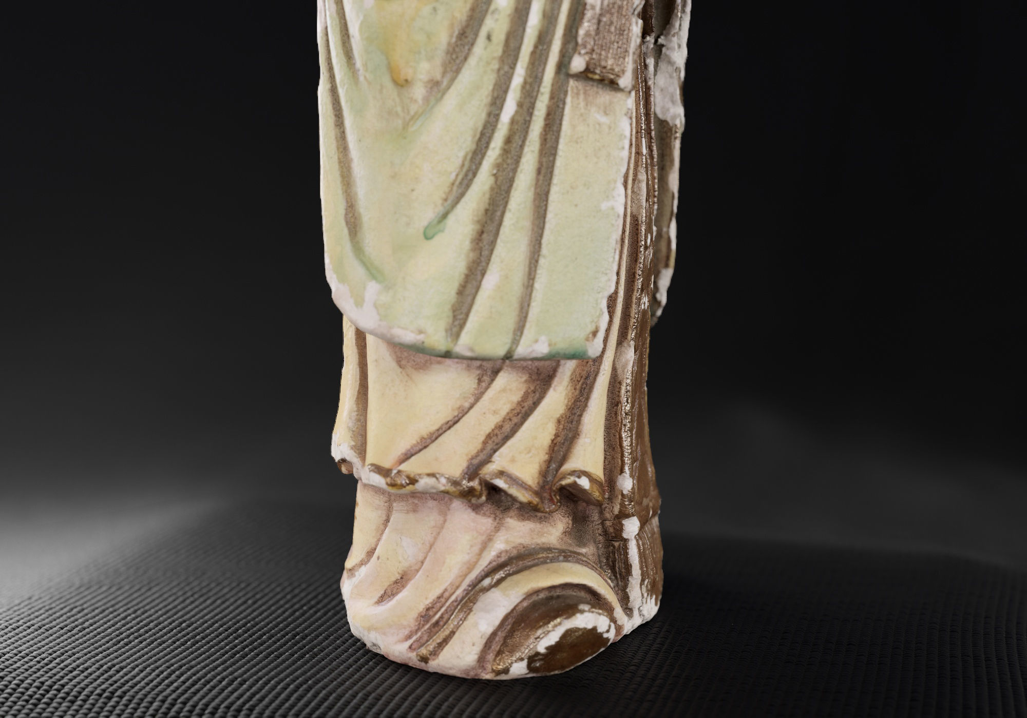 Decoration - Chinese Statue 01 - Low-poly 3D model_64