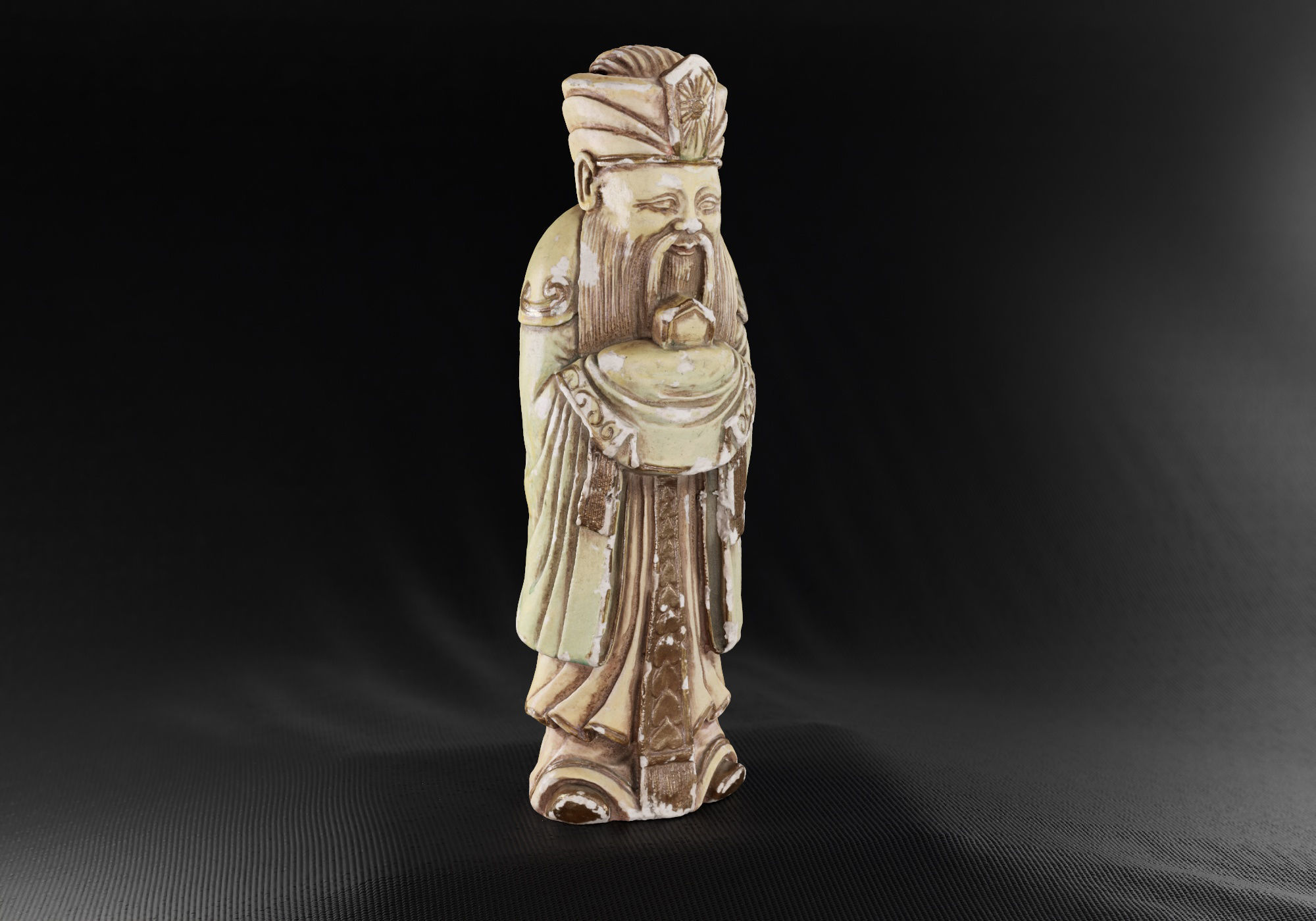Decoration - Chinese Statue 01 - Low-poly 3D model_1