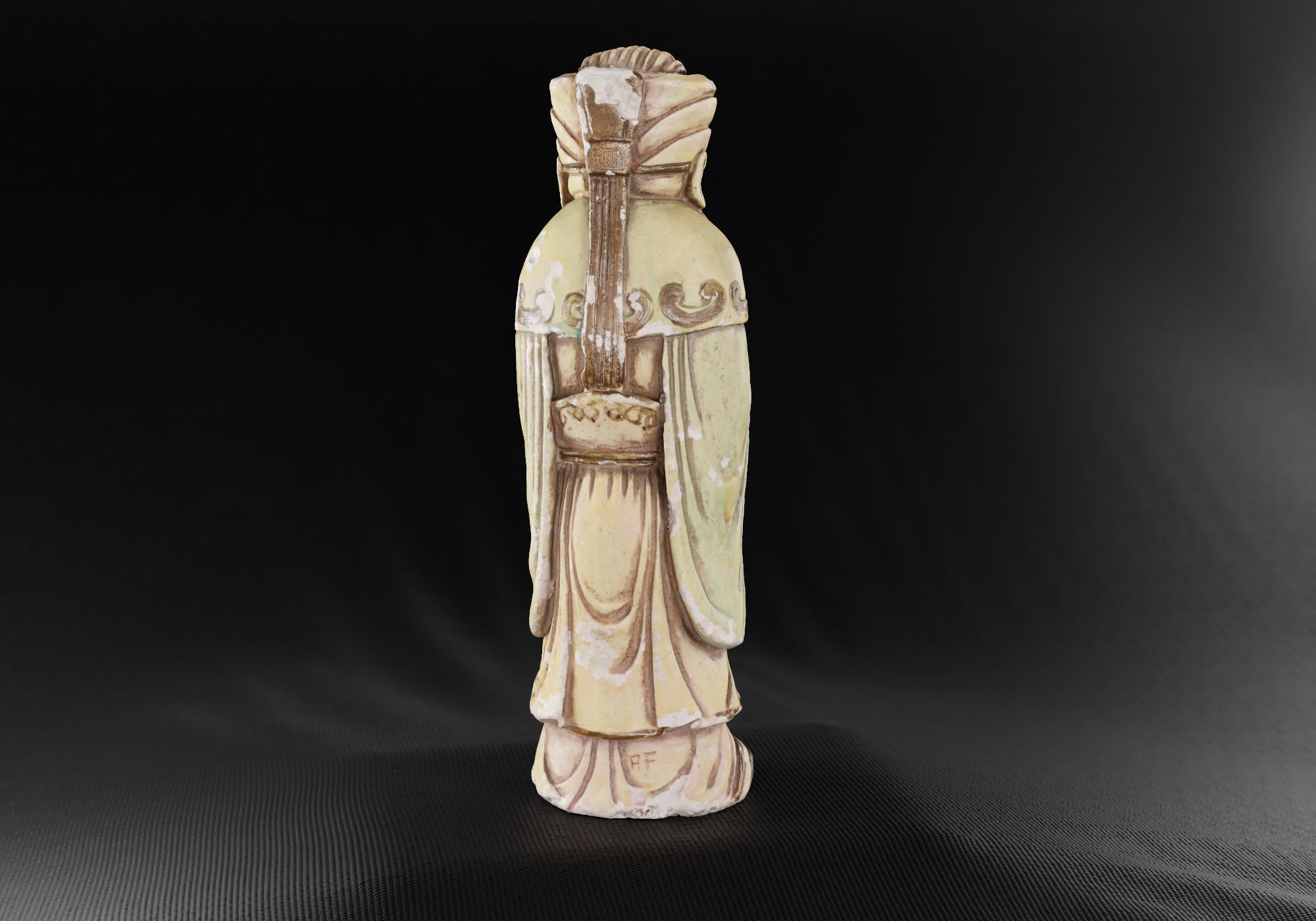 Decoration - Chinese Statue 01 - Low-poly 3D model_8