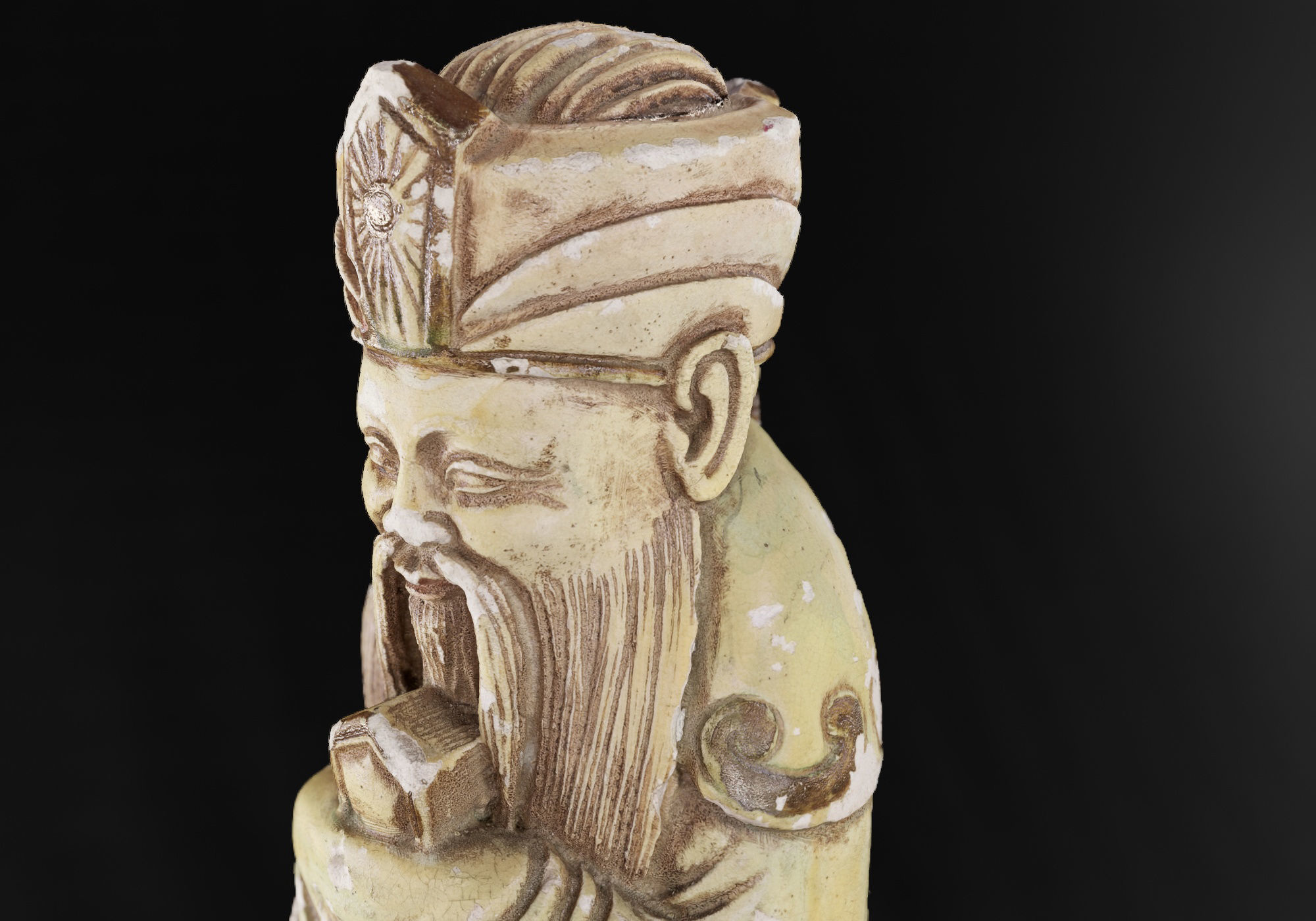 Decoration - Chinese Statue 01 - Low-poly 3D model_37