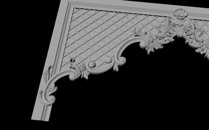 dekor ornament 3D model_2