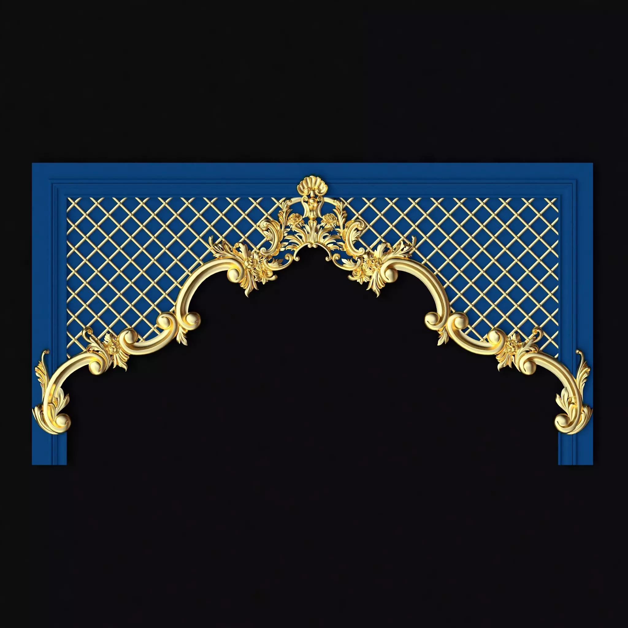 dekor ornament 3D model_0