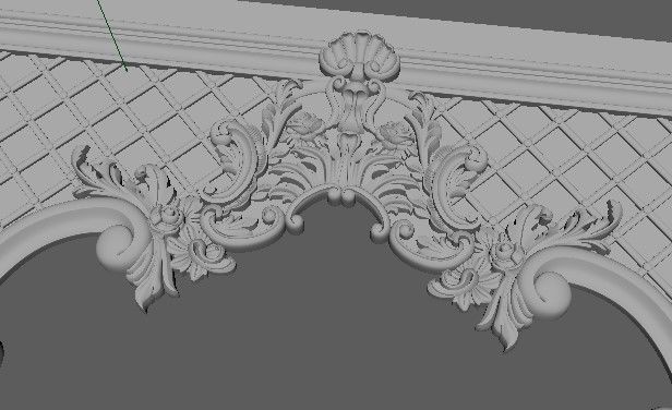 dekor ornament 3D model_1