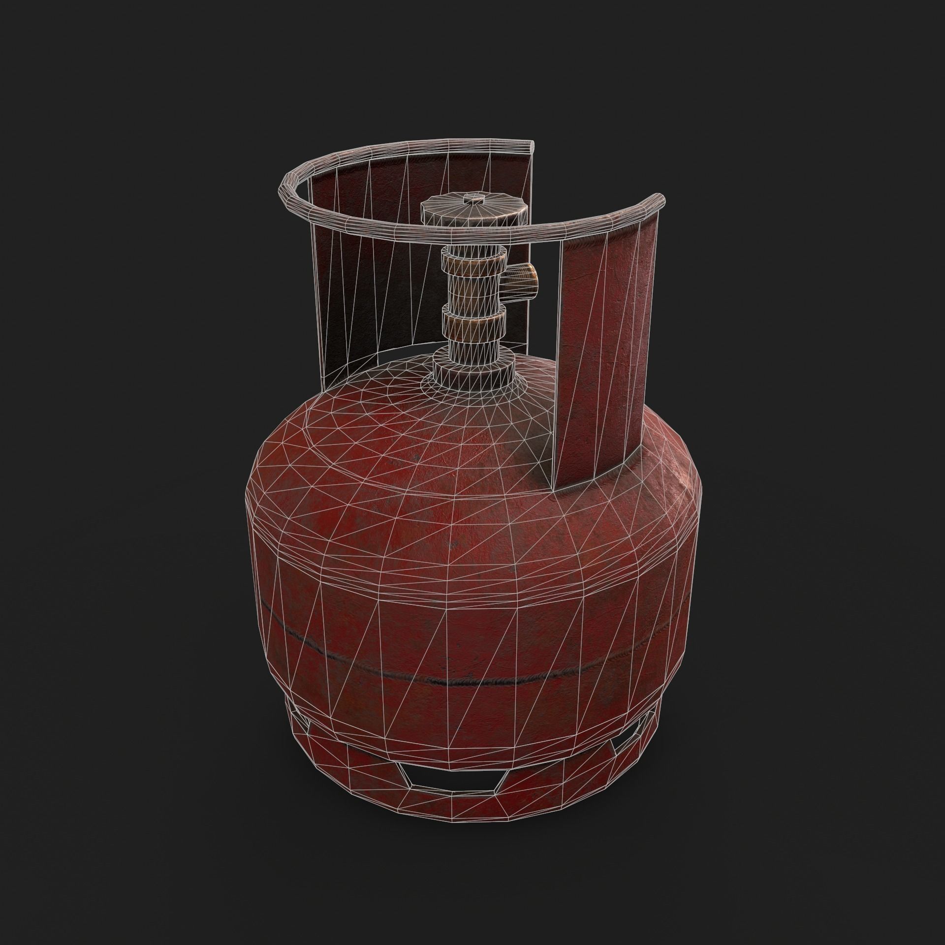 Gas 3D model Texture Pack Low-poly 3D model_9