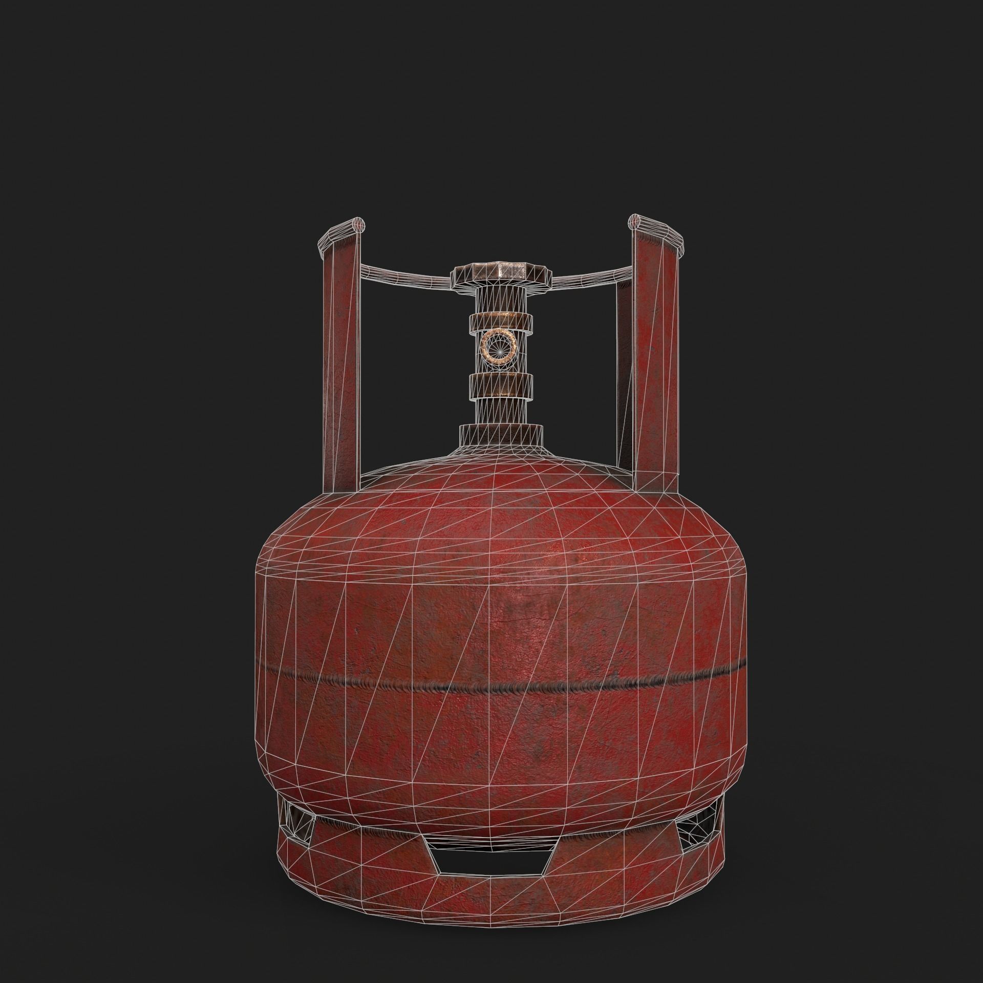 Gas 3D model Texture Pack Low-poly 3D model_12