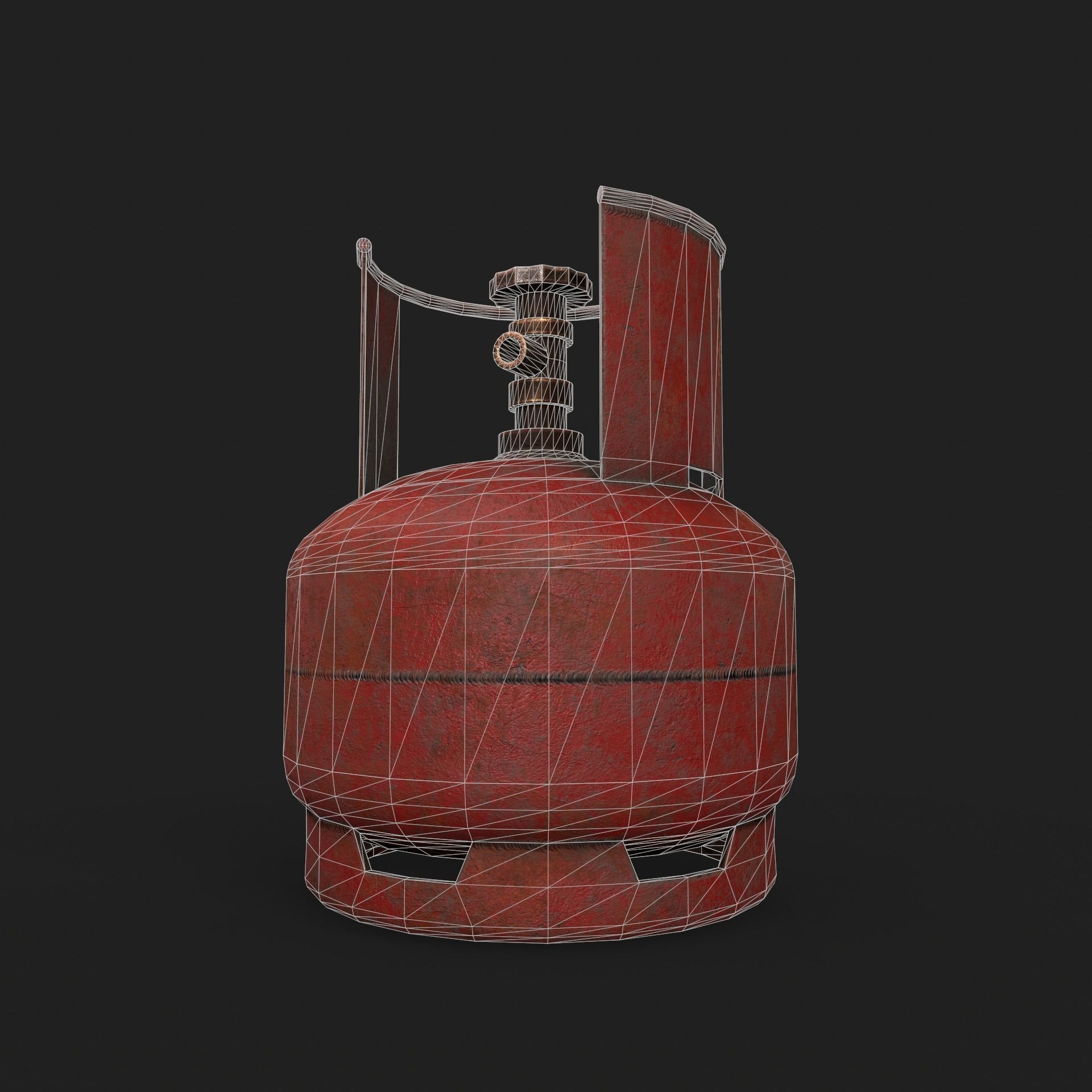Gas 3D model Texture Pack Low-poly 3D model_10