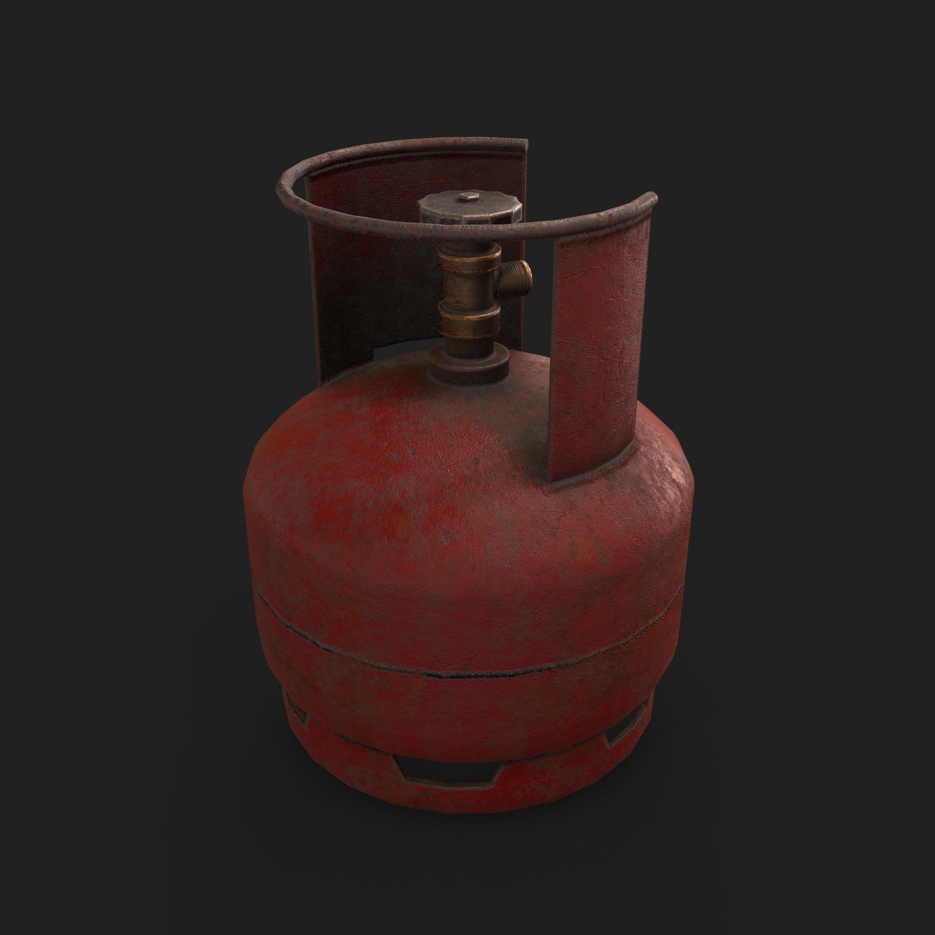 Gas 3D model Texture Pack Low-poly 3D model_4