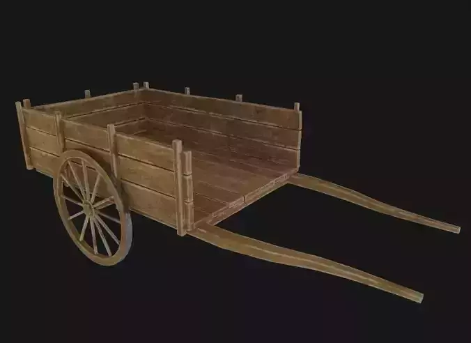 Old Wooden Cart  