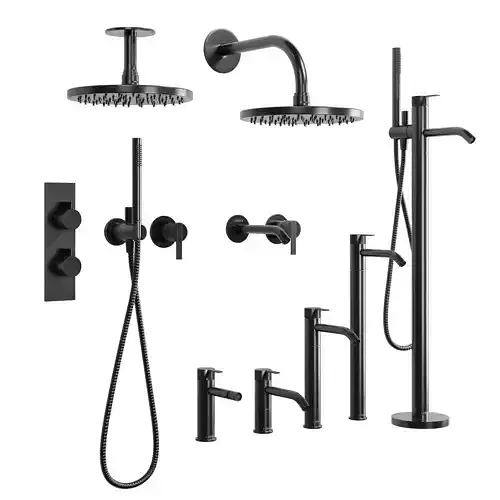 collection Inbani Bathroom faucet set 01
