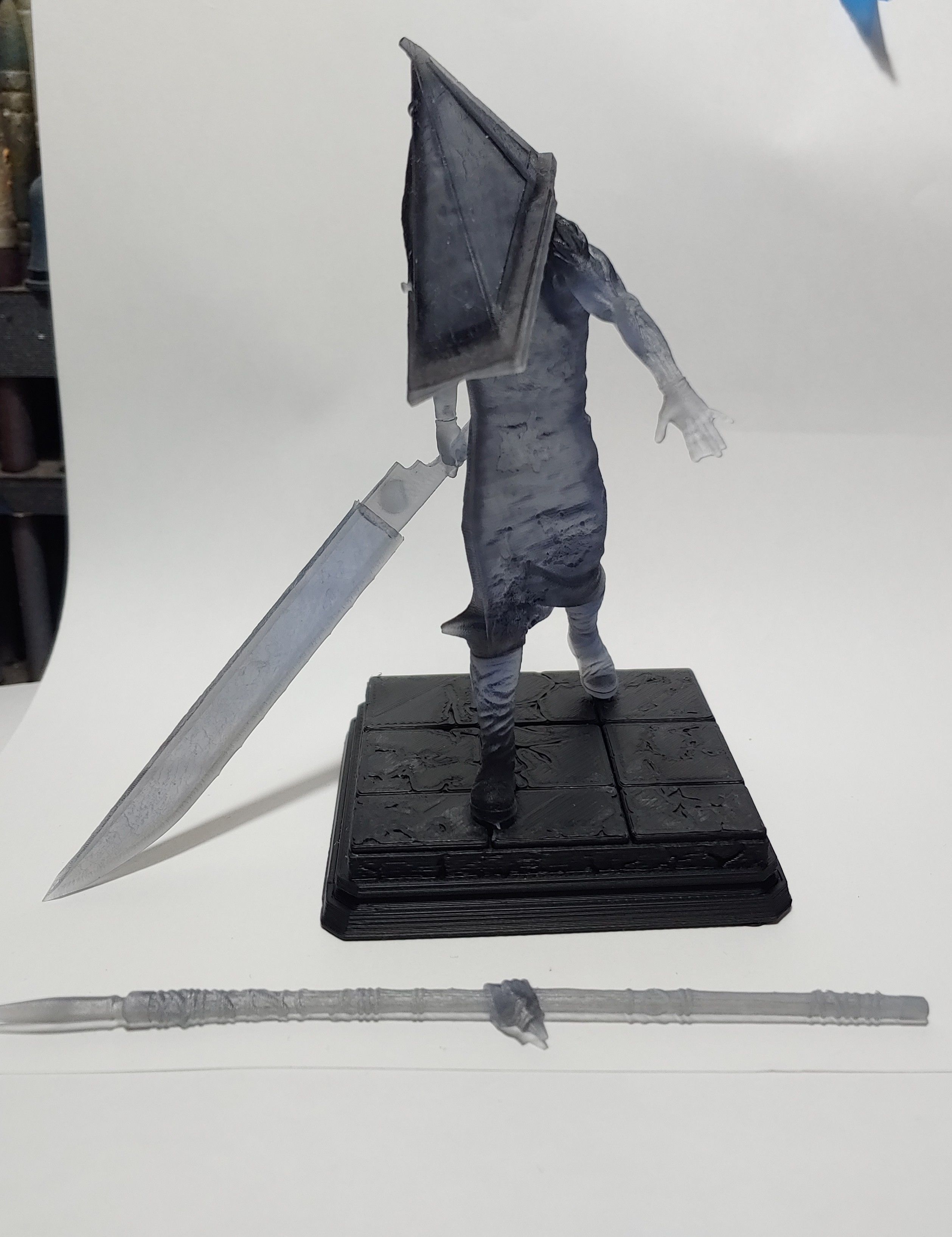 Pyramid head Fan art - Silent hill 2 3D print model 3D print model_9