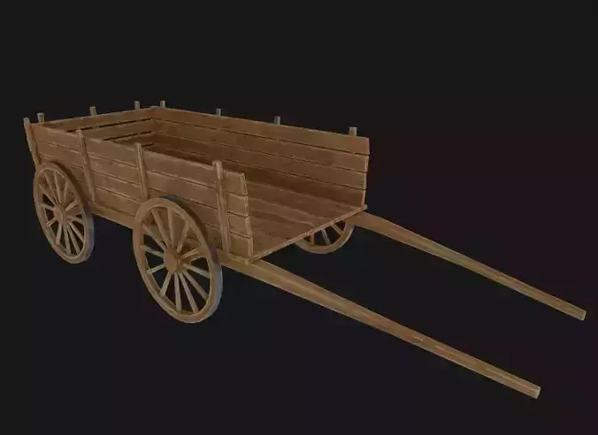 Old Wooden Cart