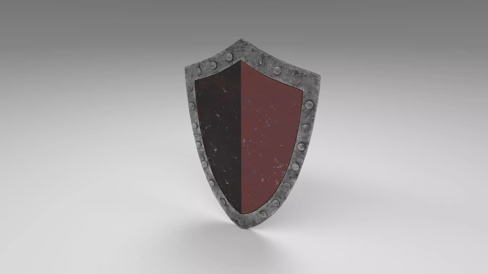 Medieval shield 1 Free low-poly 3D model