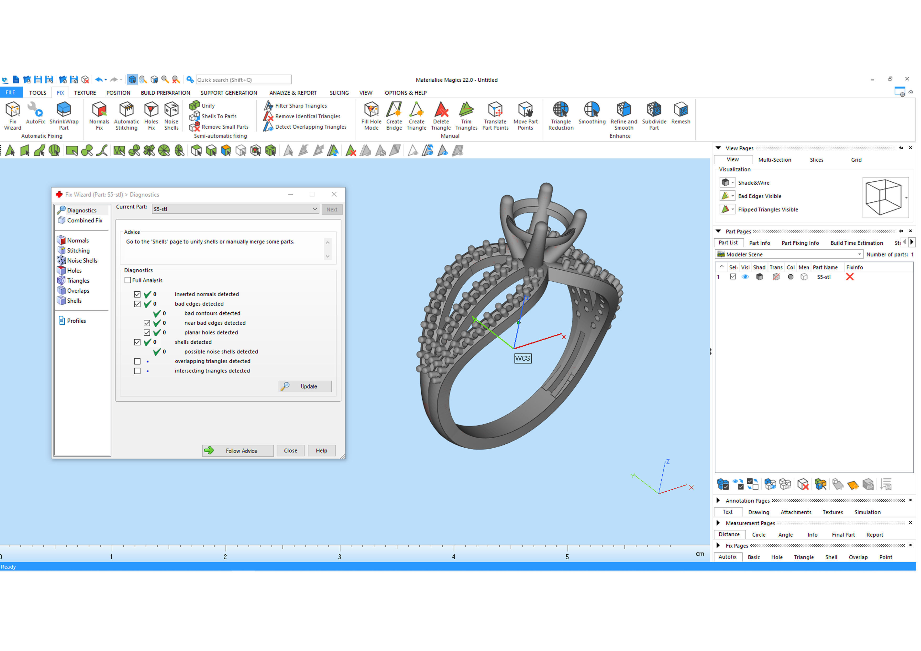 Solitaire Ring 3D print model_13