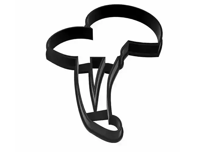 0246 Mushroom 09 cookie cutter