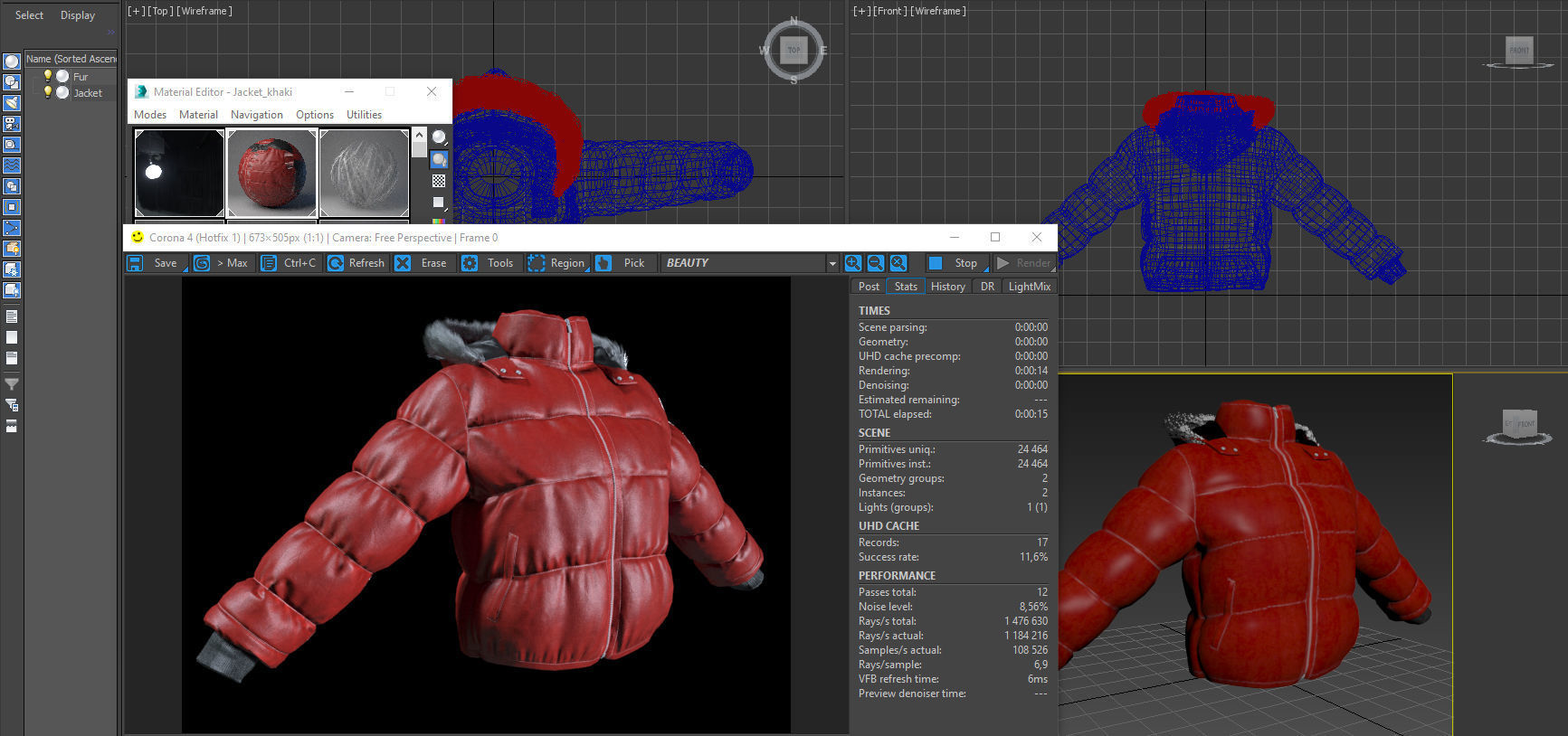 Black and red jackets Low-poly 3D model_45
