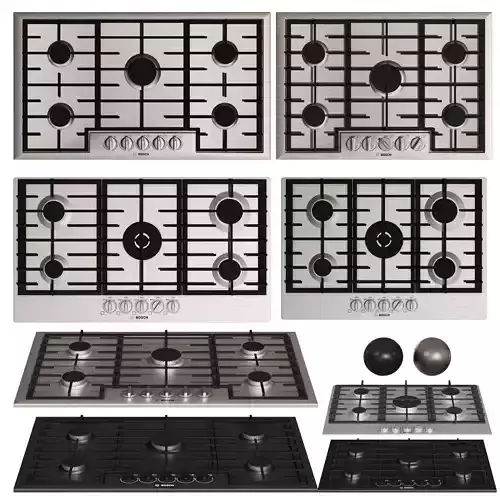 BOSCH hobs series8 3D model