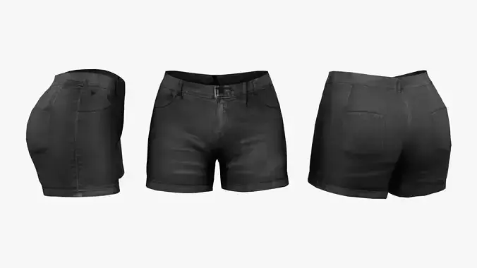 Slim Leg Modern Femme Shorts