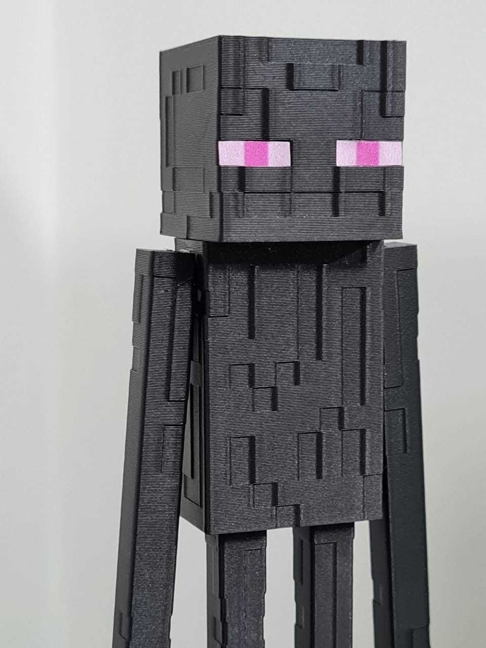 Minecraft Enderman Articulated Figure 3D print model_2