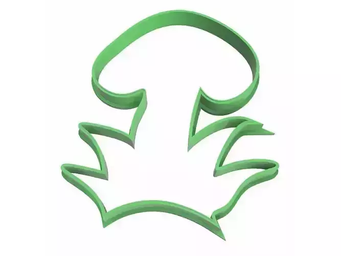 0247 Mushroom 10n cookie cutter