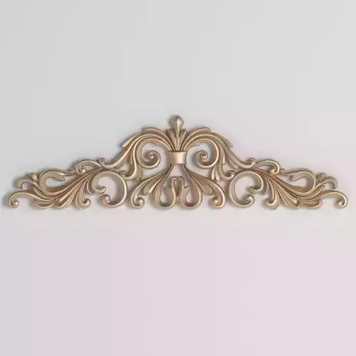 3D model decor carved