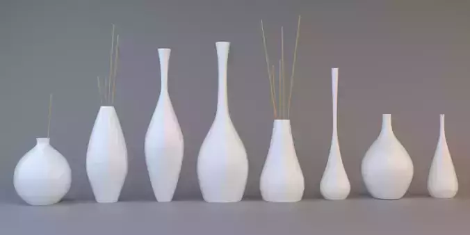 Ceramic vases