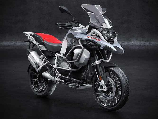 Motorcycle Adventure Enduro Turist 2021 3D model