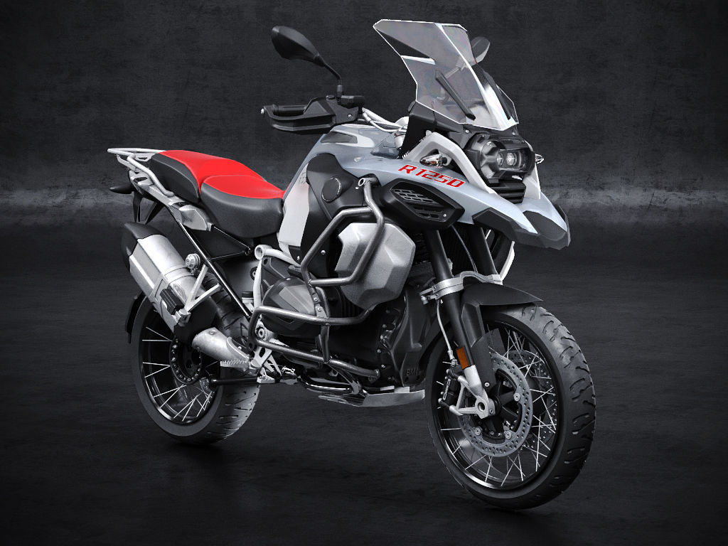 Motorcycle Adventure Enduro Turist 2021 3D model_0