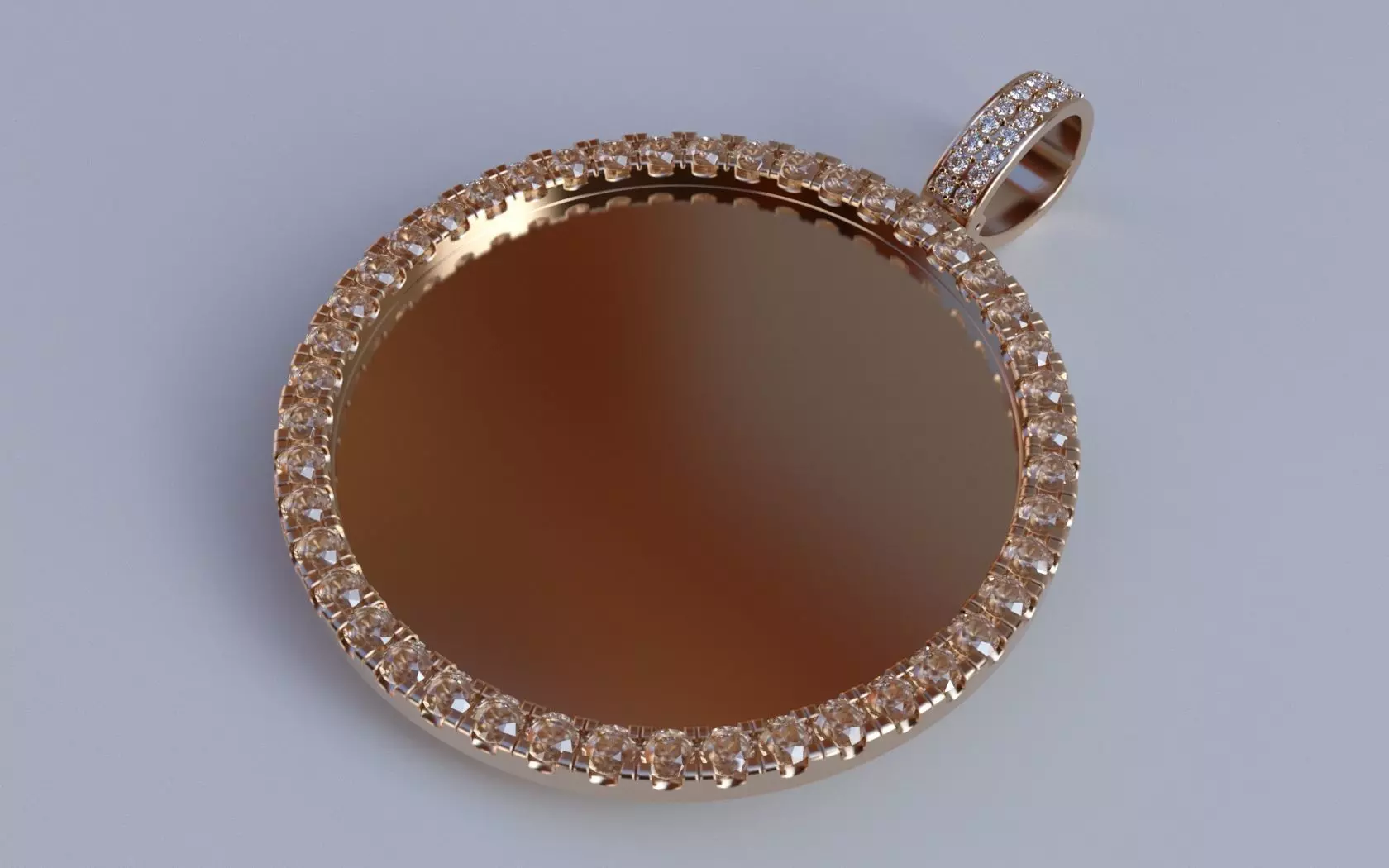 Microprong Picture Pendant - XLarge 3D print model_0