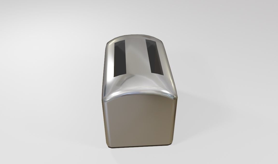 Toaster - Torradeira Low-poly 3D model_10