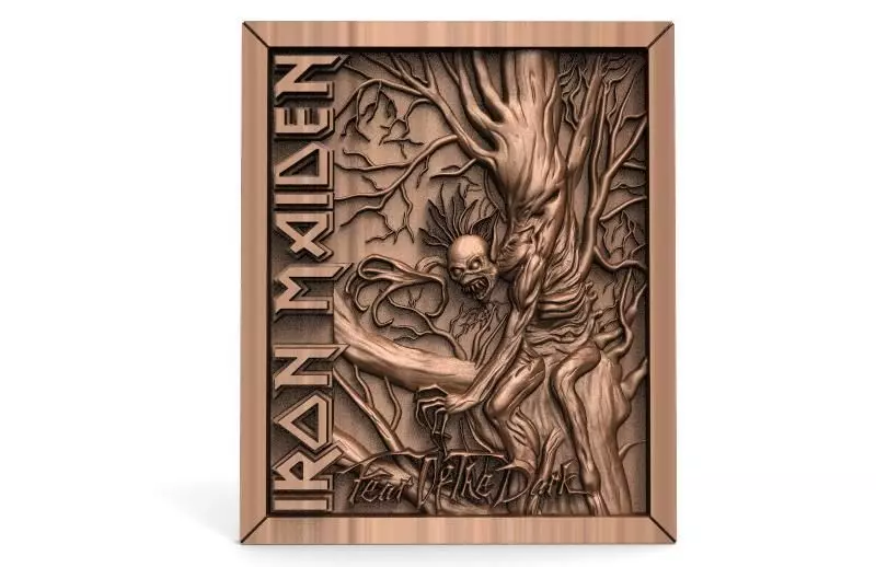 Iron maiden Eddie Fear of the dark CNC 3D print model_0