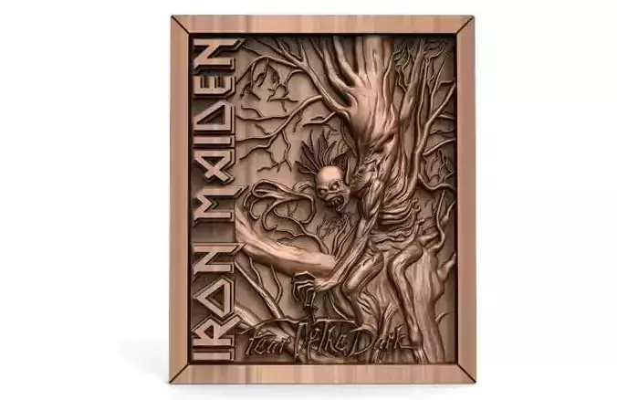 Iron maiden Eddie Fear of the dark CNC