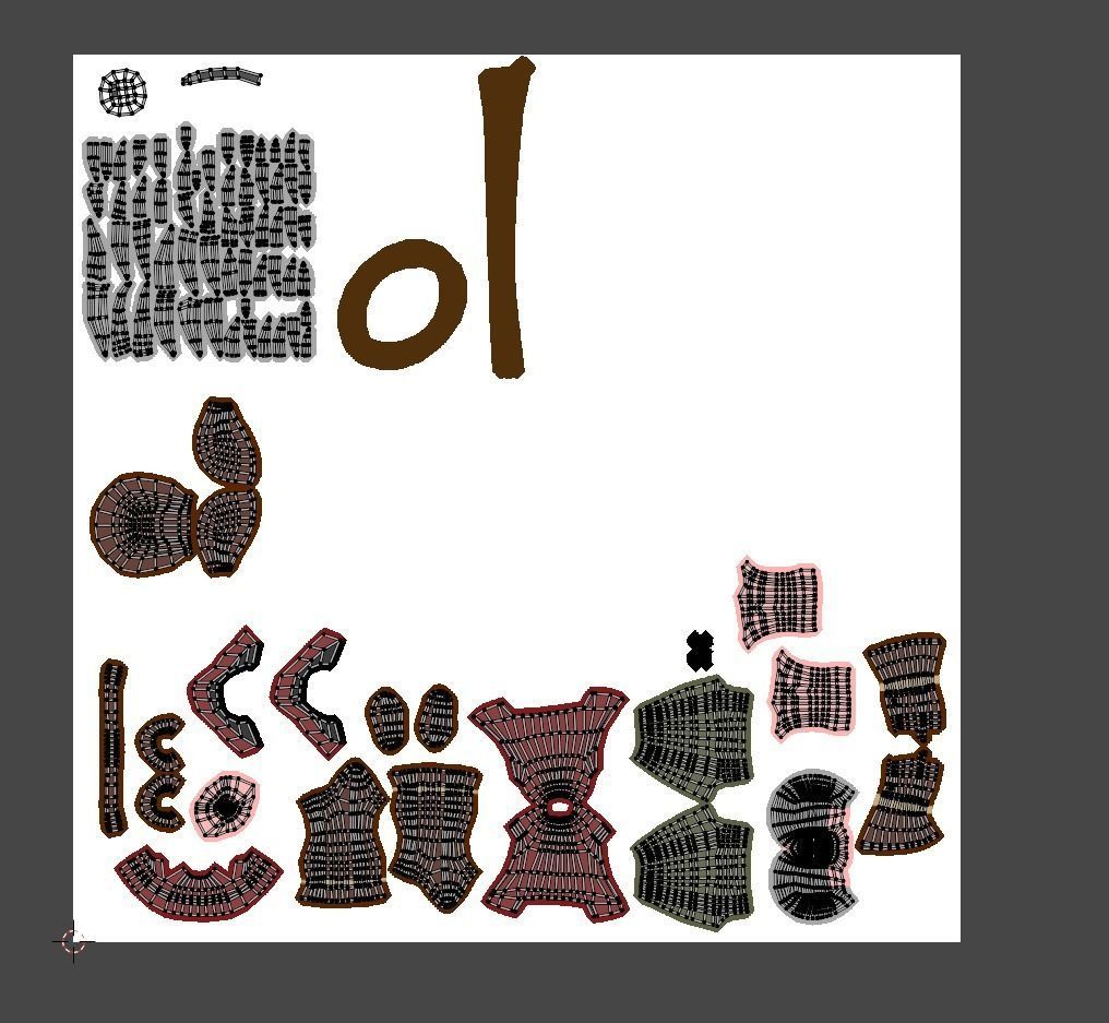 Anime Style Male Character Low-poly 3D model_8