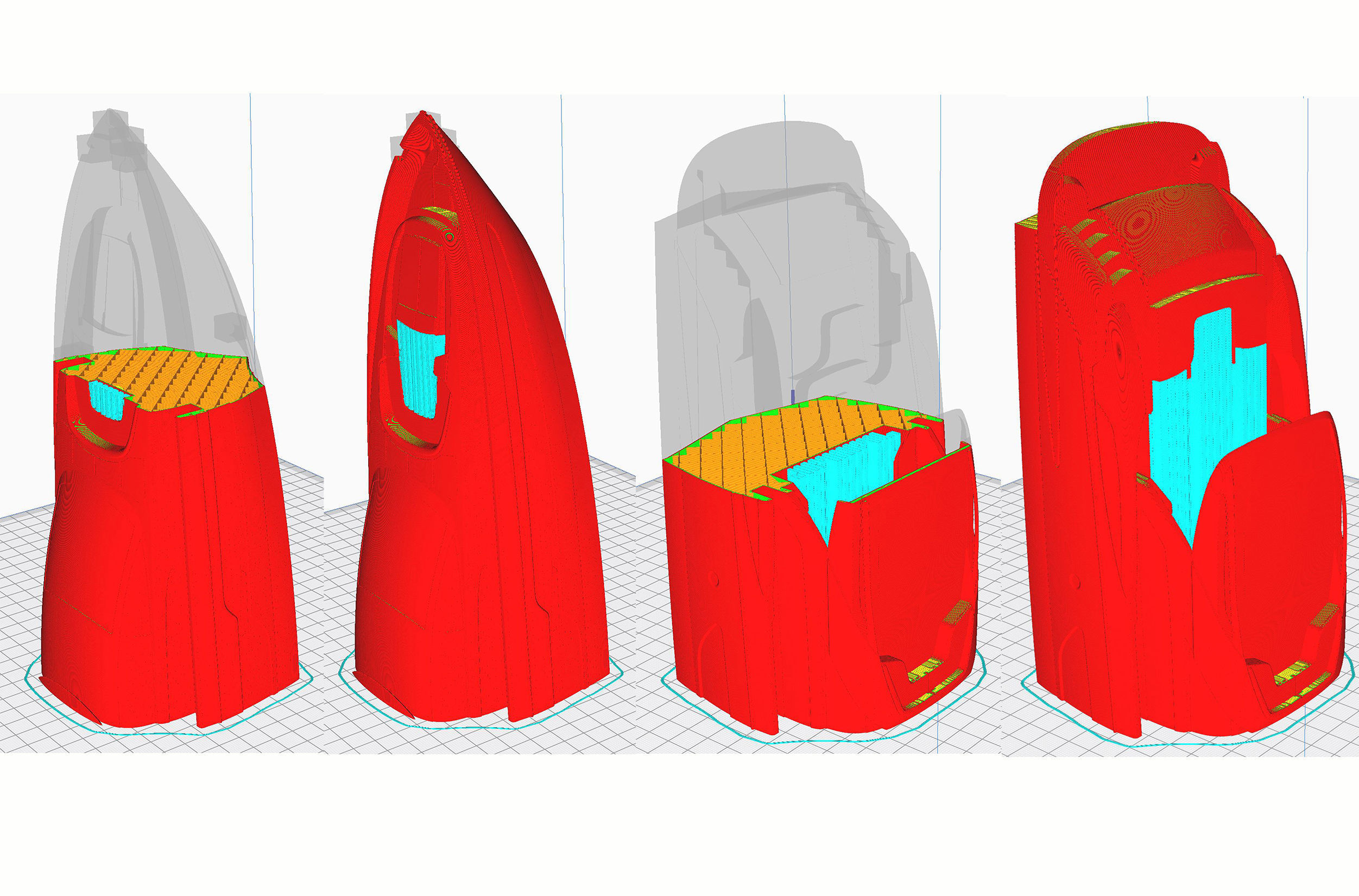 Riva 88 Domino Yacht - Render and 3D print 3D model_17